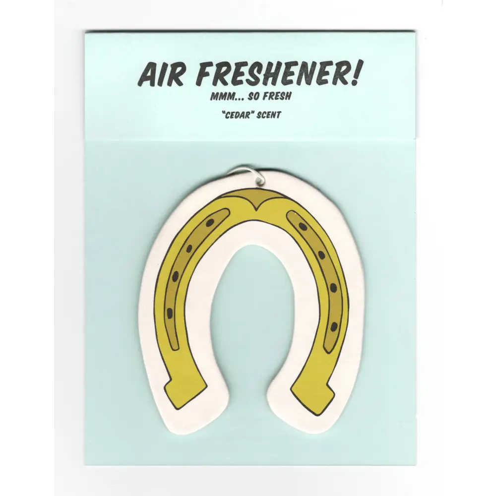 Power and Light Press - Horseshoe Air Freshener