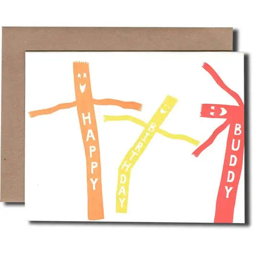 Letterpress Card - PABOOM