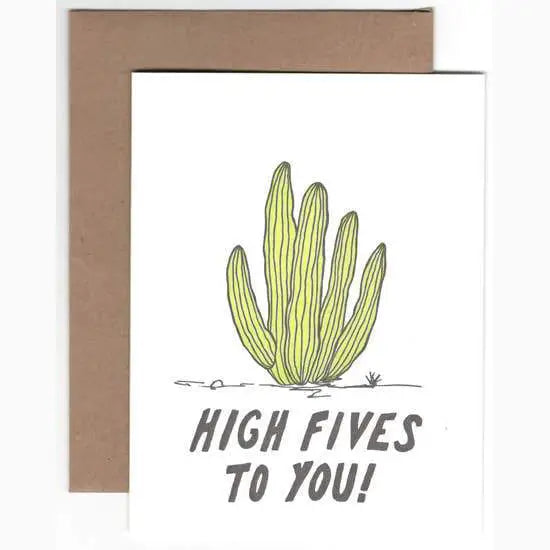 Letterpress Card - PABOOM