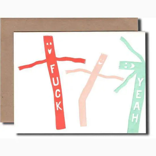 Letterpress Card - PABOOM