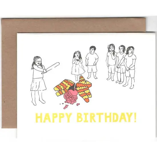 Letterpress Card - PABOOM