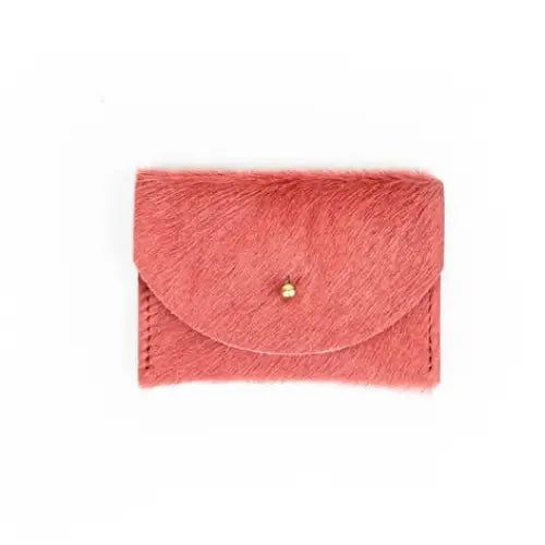 Lychee Hair on Hide Cardholder - PABOOM