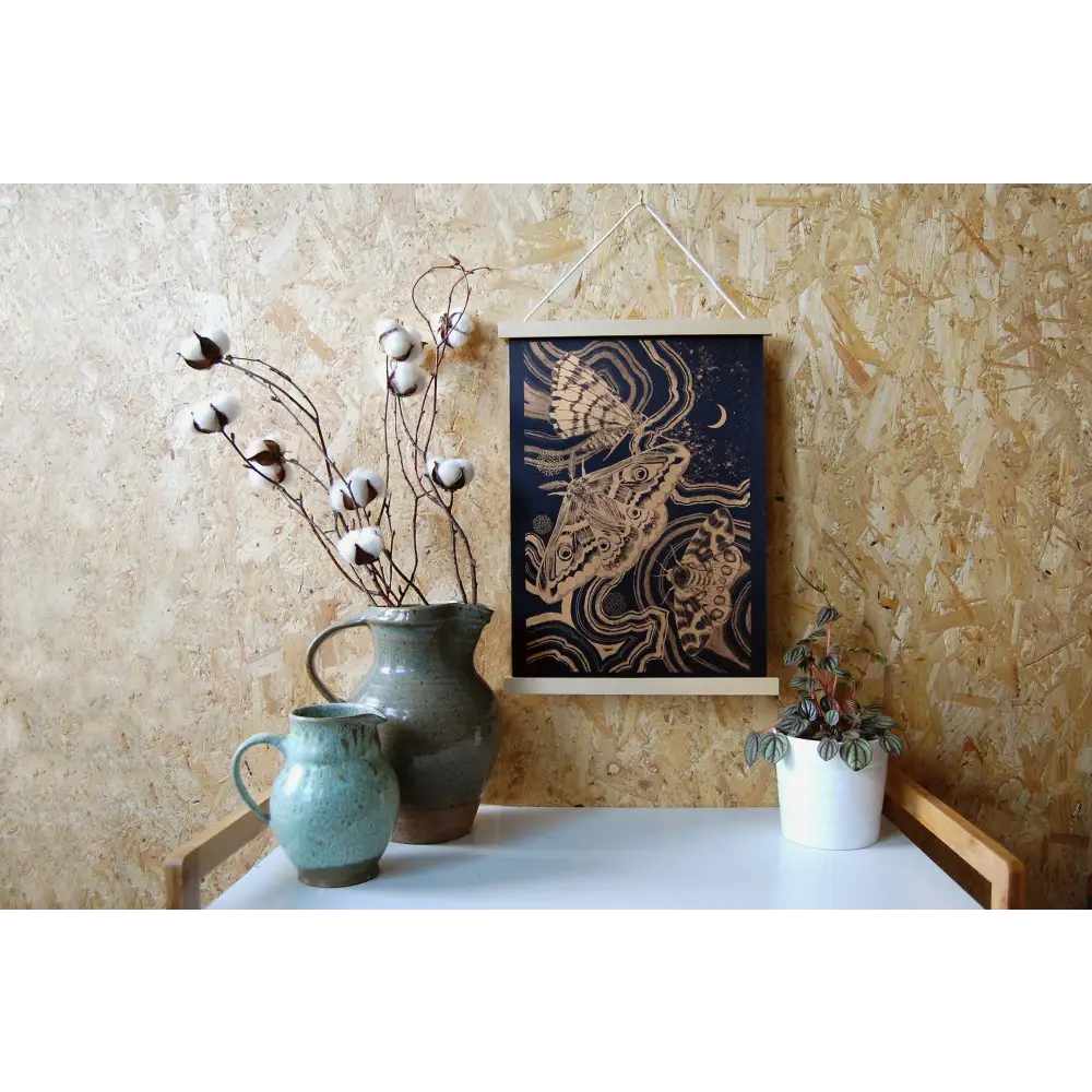 Autumn Nights - A3 Risograph Print - PABOOM