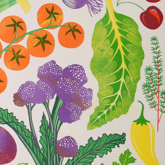 Homegrown - A3 Risograph Print - PABOOM