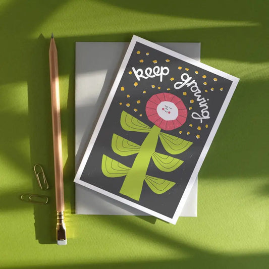 Keep Growing Card - PABOOM