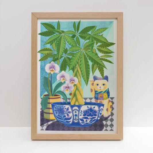 MoneyTree - A3 Risograph Print - PABOOM