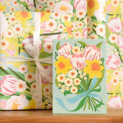 Spring Bouquet Card - PABOOM