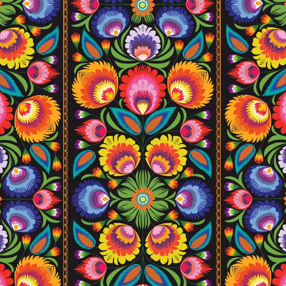 Wycinanki Folk Art Gift Wrap - PABOOM