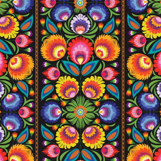 Wycinanki Folk Art Gift Wrap - PABOOM