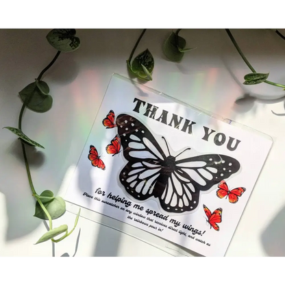 Prismatic Kitty - Butterfly Suncatcher