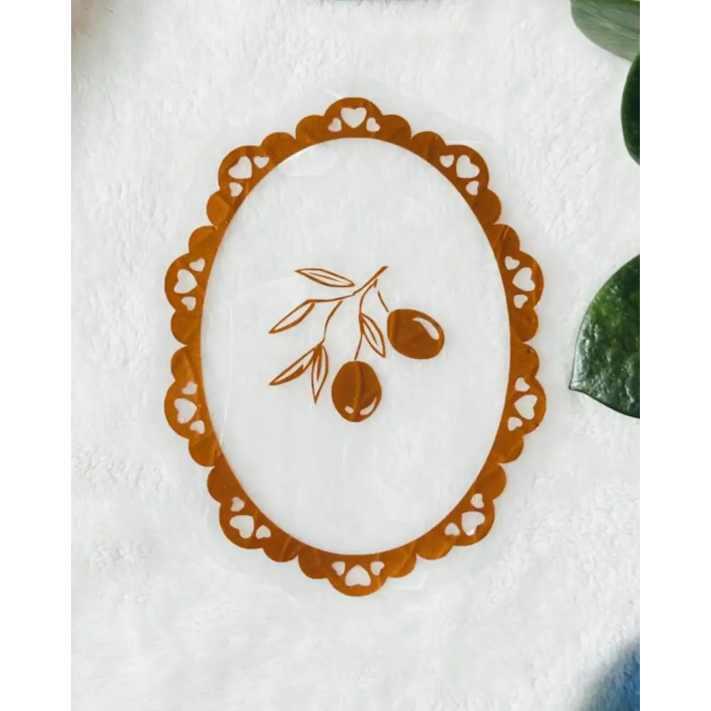 Prismatic Kitty - Olive Branch | Suncatcher Sticker | Ornate Window Cling