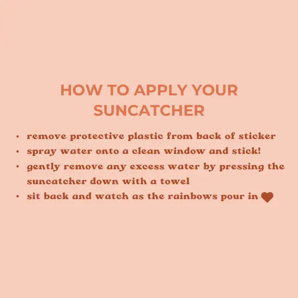 Prismatic Kitty - Seashell Suncatcher | Scallop Window Cling | Mermaid Decor