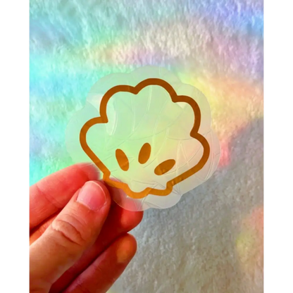 Prismatic Kitty - Set of 3 Mini Seashell Suncatchers | Nautical Decor