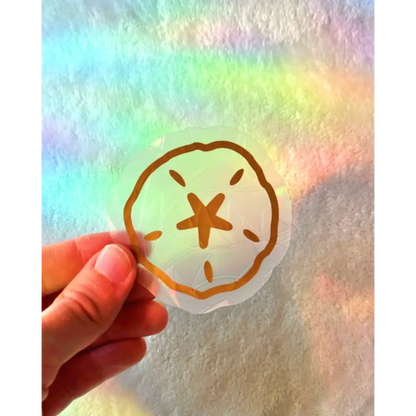 Prismatic Kitty - Set of 3 Mini Seashell Suncatchers | Nautical Decor