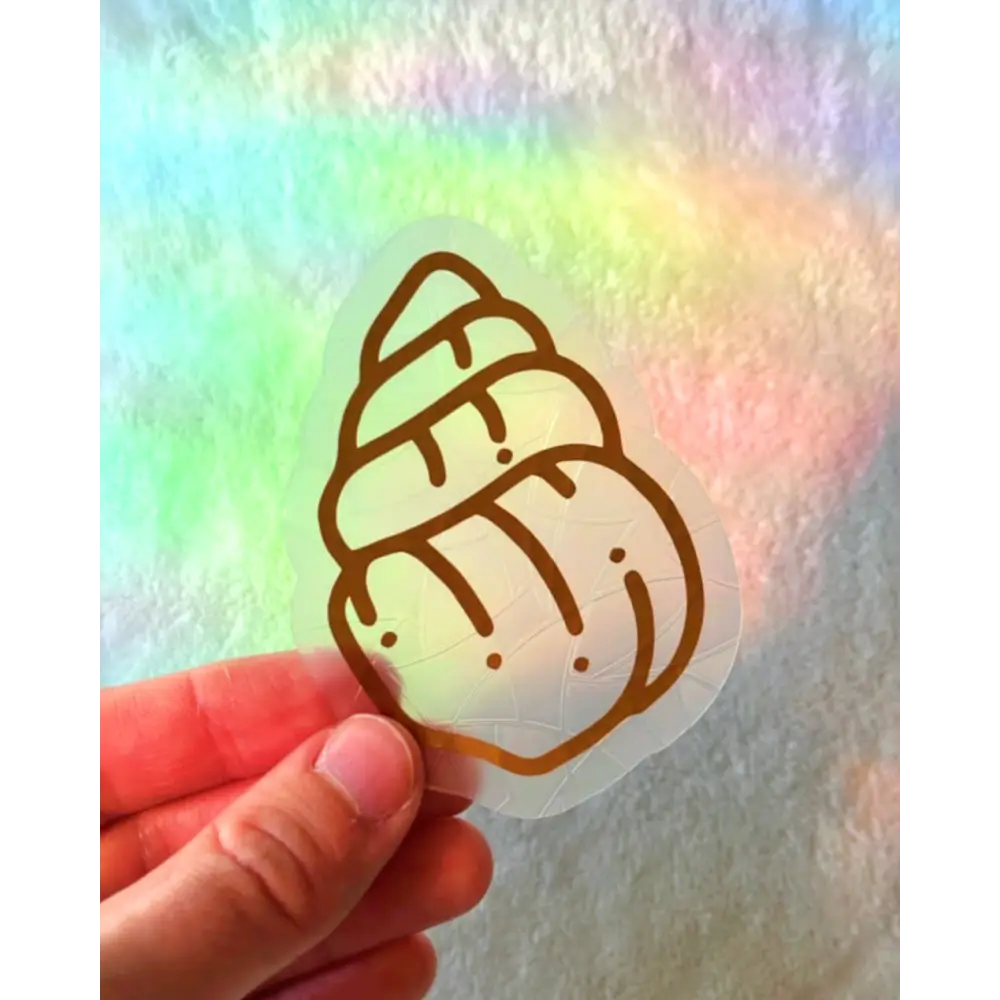 Prismatic Kitty - Set of 3 Mini Seashell Suncatchers | Nautical Decor