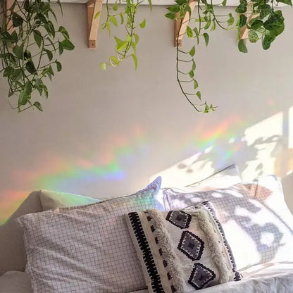 Prismatic Kitty - Strawberries Suncatcher | Rainbow Making Window Cling