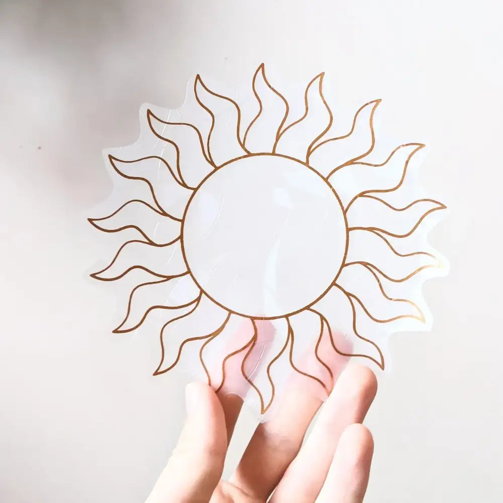 Prismatic Kitty - Sun Shaped Suncatcher