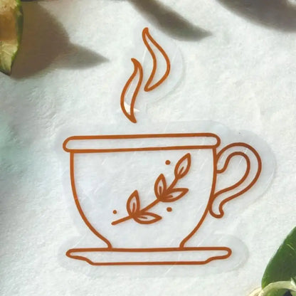 Prismatic Kitty - Tea Cup Suncatcher