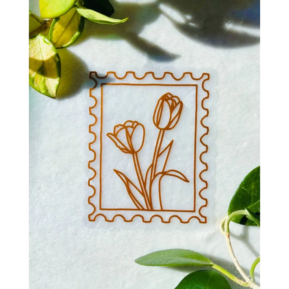 Prismatic Kitty - Tulips Suncatcher | Window Cling | Rainbow Maker Sticker