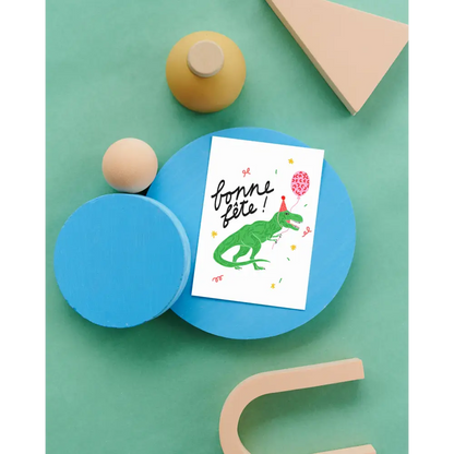 Projet Spécial T rex Birthday Card