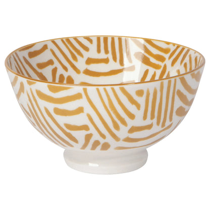 Ochre Lines Bowl