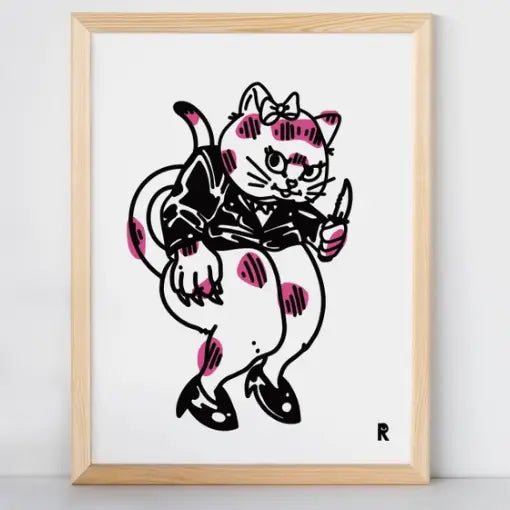 Baddie Two-Shoes Print - PABOOM