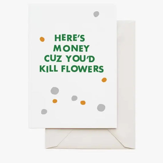 Here's Money Card - PABOOM