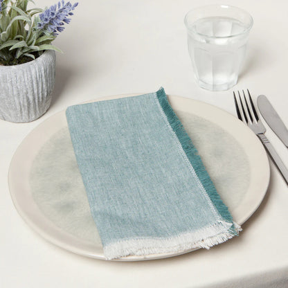 Lagoon Chambray Napkins Set