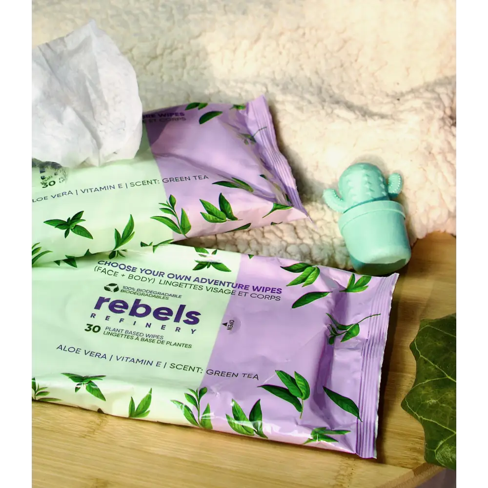 Rebels Refinery - Face & Body Wipes BIODEGRADABLE