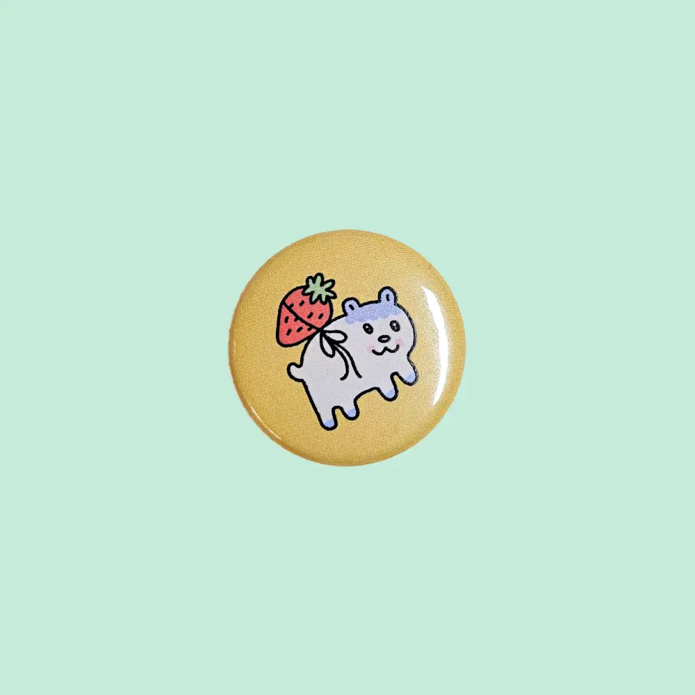 Riley Grae - Strawberry Bear Pin