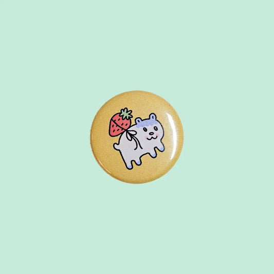 Riley Grae - Strawberry Bear Pin
