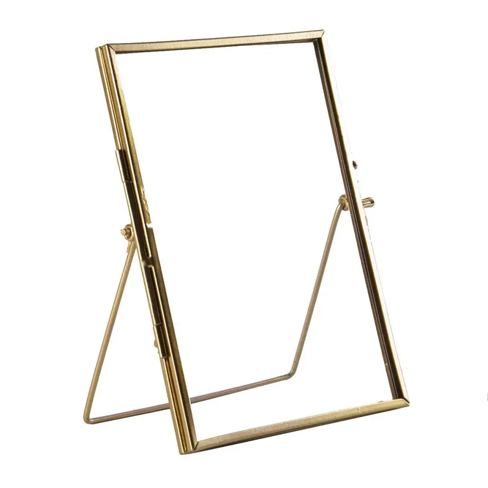 Rinkit Ltd - 5’’ x 7’’ Standing Metal Photo Frame - by Nicola Spring