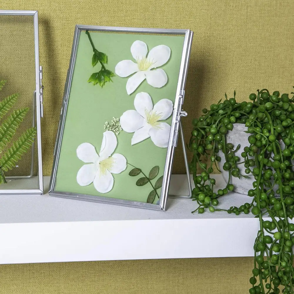 Rinkit Ltd - 5’’ x 7’’ Standing Metal Photo Frame - by Nicola Spring