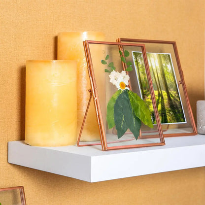 Rinkit Ltd - 5’’ x 7’’ Standing Metal Photo Frame - by Nicola Spring