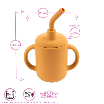 Baby Silicone Sippy Cup - PABOOM