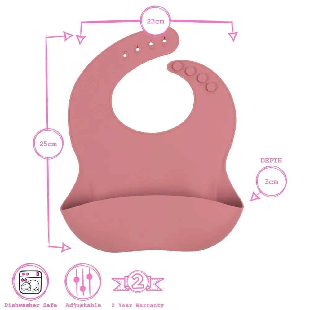 Baby Silicone Weaning Bib - PABOOM
