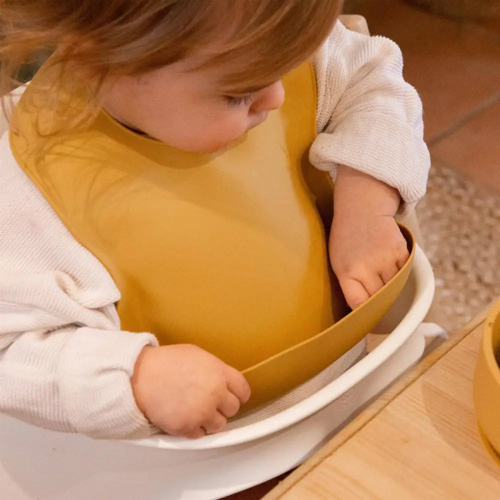 Baby Silicone Weaning Bib - PABOOM