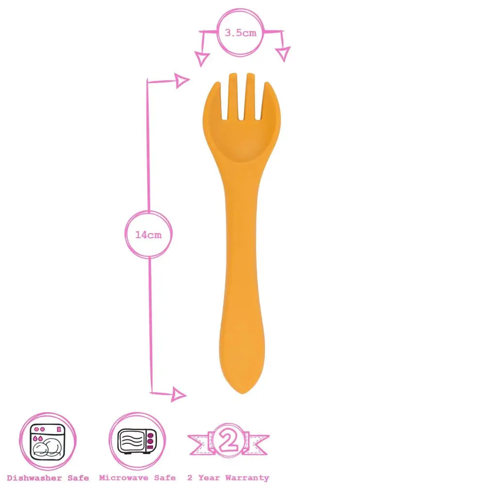 Baby Silicone Weaning Fork - PABOOM
