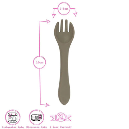 Baby Silicone Weaning Fork - PABOOM