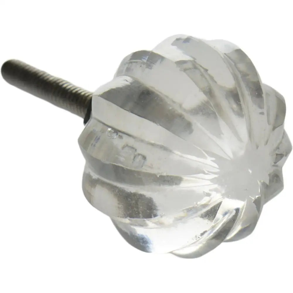 Nicola Spring Glass Door Knob - PABOOM