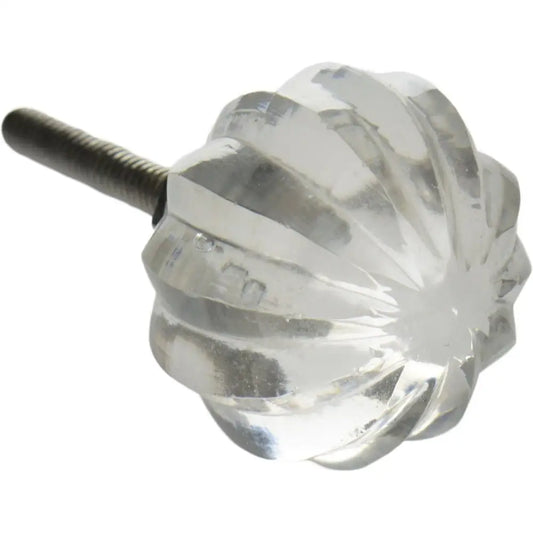 Nicola Spring Glass Door Knob - PABOOM