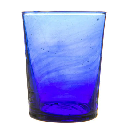 Nicola Spring Meknes Recycled Tumbler Glass Blue - PABOOM