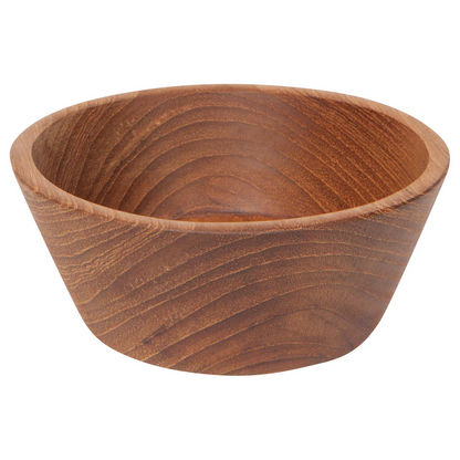 Teak Wood Pinch Bowls Set