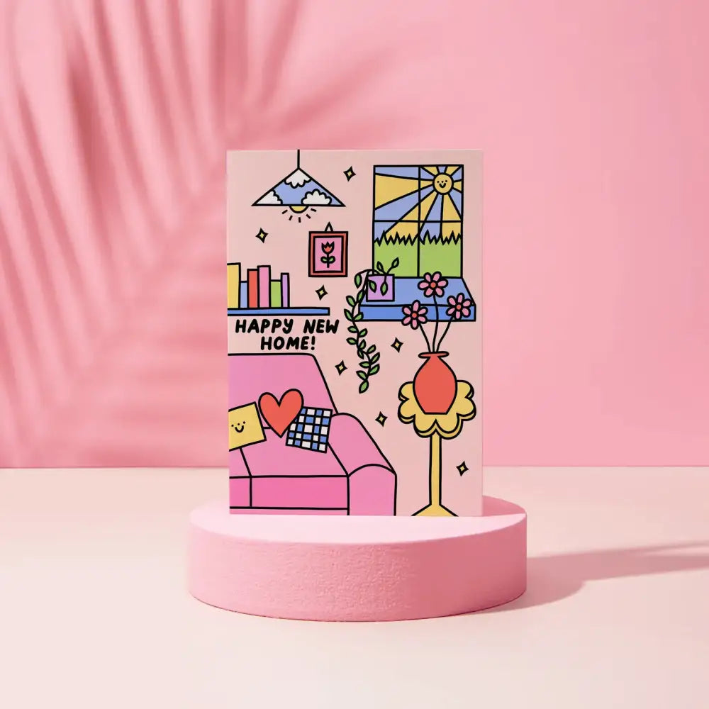 Happy New Home Card - PABOOM