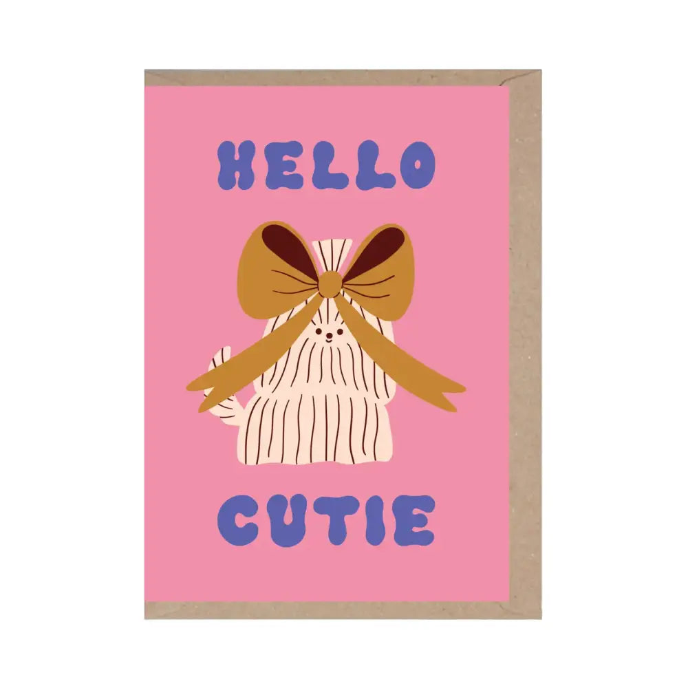 Hello Cutie Card - PABOOM