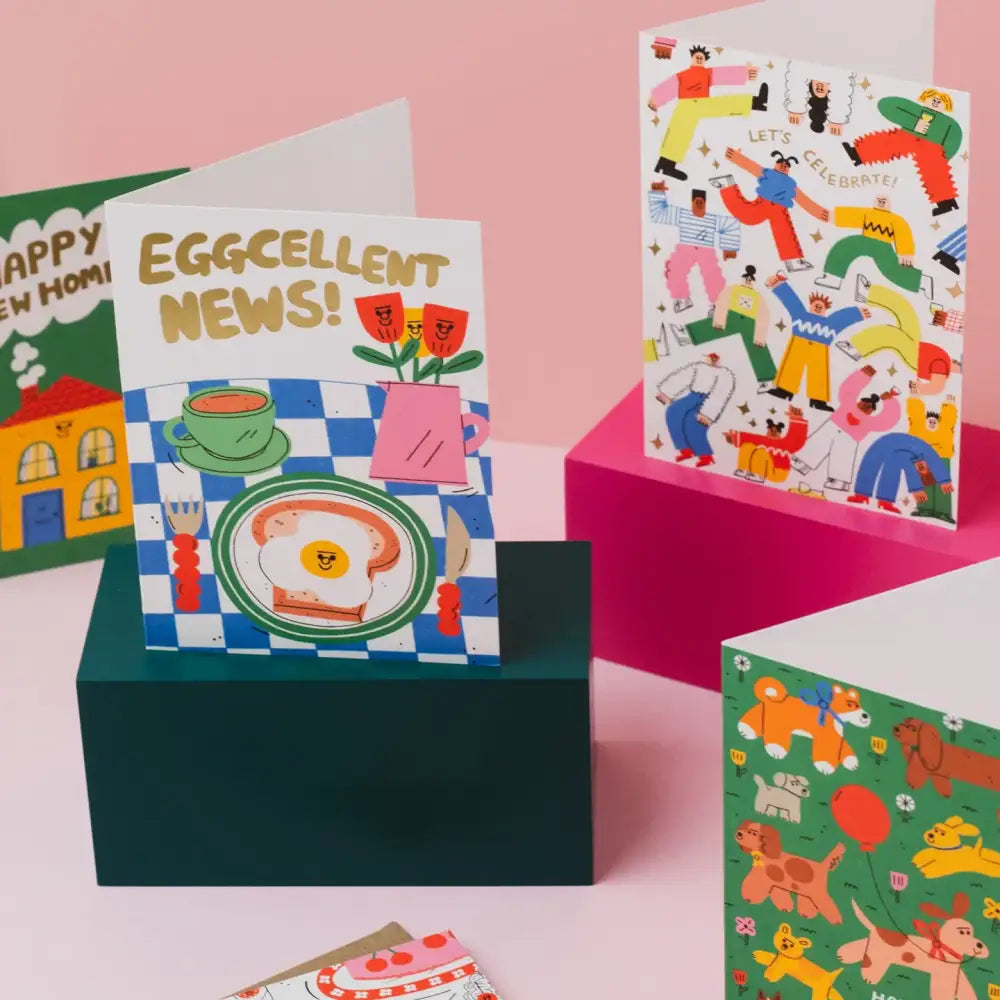 Let's Celebrate Card - PABOOM