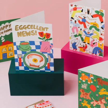 Let's Celebrate Card - PABOOM