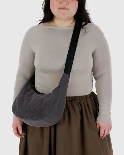BAGGU Medium Nylon Crescent Bag