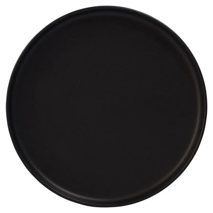 Lisbon Stoneware Dinner Plate - Black