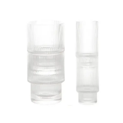 Ridge Stackable Glass - 1480ml
